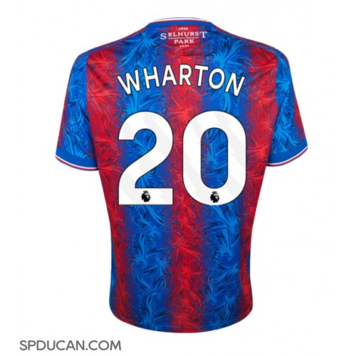 Muški Nogometni Dres Crystal Palace Adam Wharton #20 Domaci 2024-25 Kratak Rukav